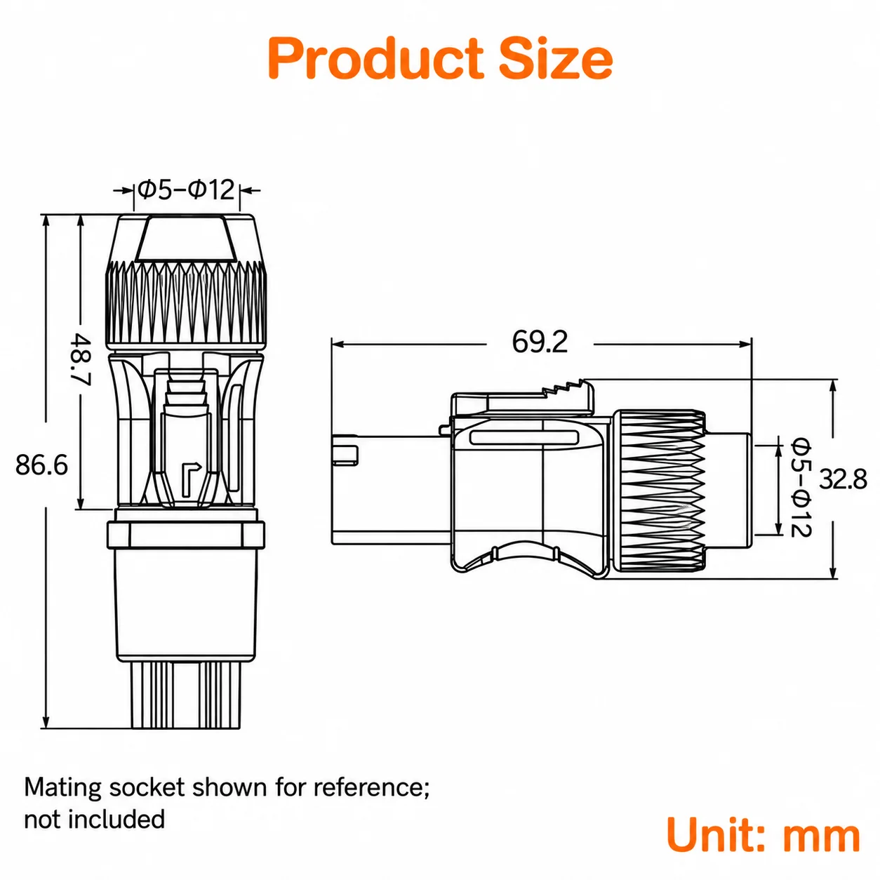 20A 3 Pin Locking Power Cable Connectors Blue White Plugs with Screw Terminals for LED Stage Lighting and Screens 1 2 4 6 PCS