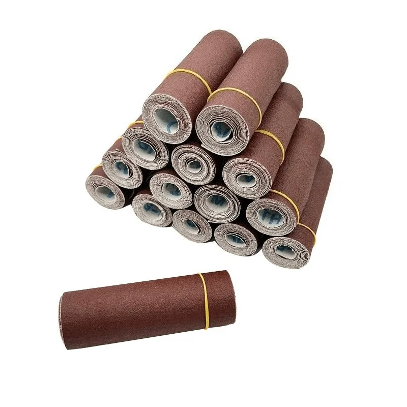 1Roll 1M Sandpaper Emery Cloth 100mm Width 80/100/180/240/320/400/600 Grit Polishing Sandpaper For Woodcarving Root Carving