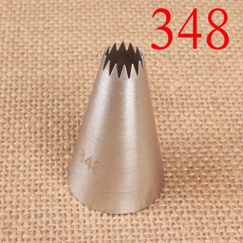 348# 14 Tooth Butter Cookie Protein Candy Decorating Mouth 304 Stainless Steel Baking Cake DIY Tool Large