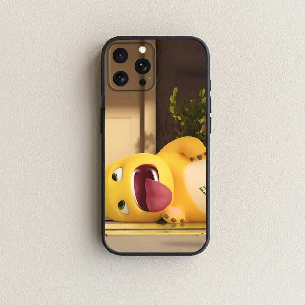 Custodia per telefono N-NailoongS per iPhone 17,16,15,14,13,12,11 Plus,Pro Max, XS, X, XR, SE, Mini, 8,7, Cover nera in morbido silicone