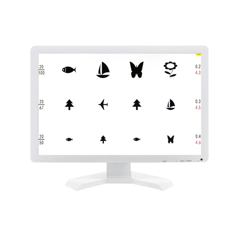 VC-3 Screen Vision Chart Panel Led Visual Acuity Testing Chart 19 Inch Eye Vision Ophthalmic LCD Optical Tester Monitor