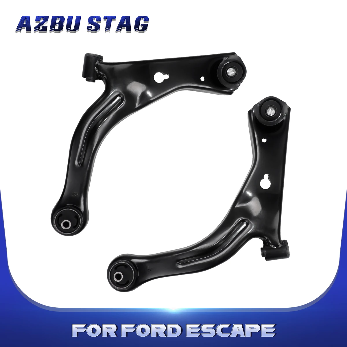 

AzbuStag 2Pcs Front Lower Control Arm Suspension Kit for FORD ESCAPE MAZDA TRIBUTE MERCURY MARINER 2004 2005 2006 2007 2008-2012