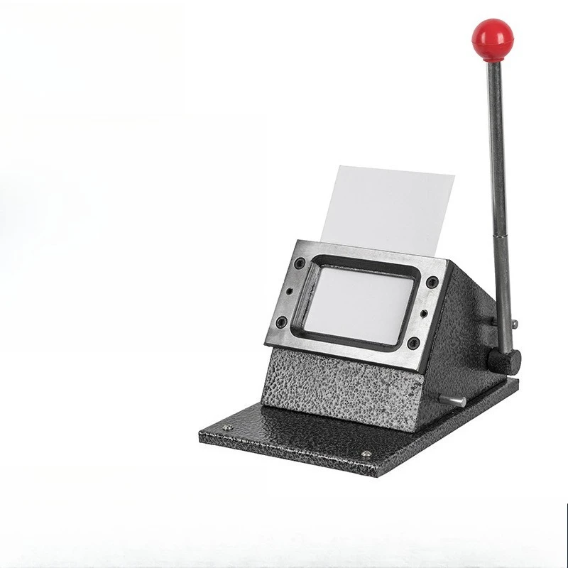 PVC card cutting machine 54X86mm split rounded corner card cutting machine PVC card cutting machine