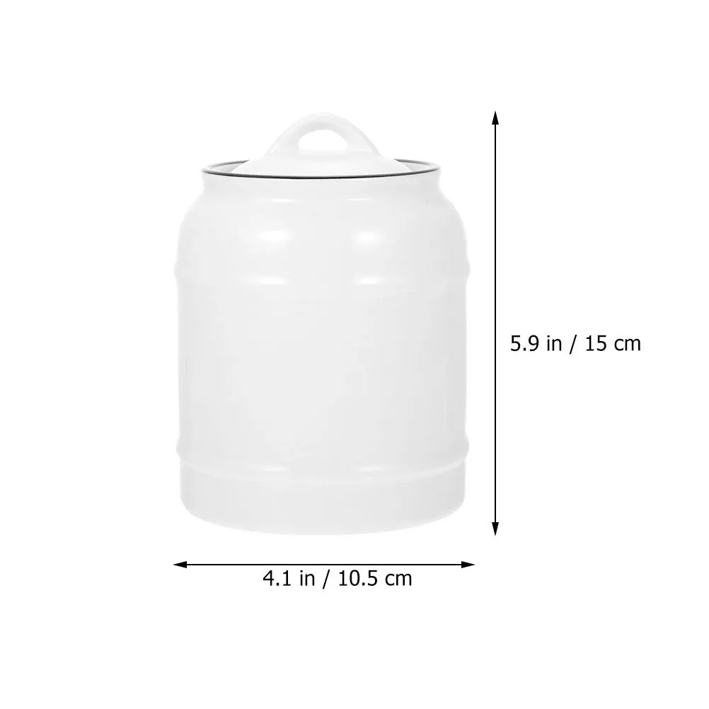 Multifunctionele keramische pot voor keukenopslag Luchtdichte container voor thee Suikergranen Gedroogd fruit Home Decor Jar