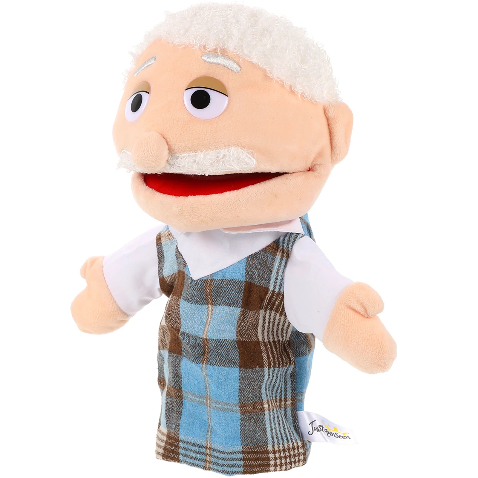 

Character Hand Puppet Lifelike for Kids Children Figure Story Telling Cotton Creative Elder