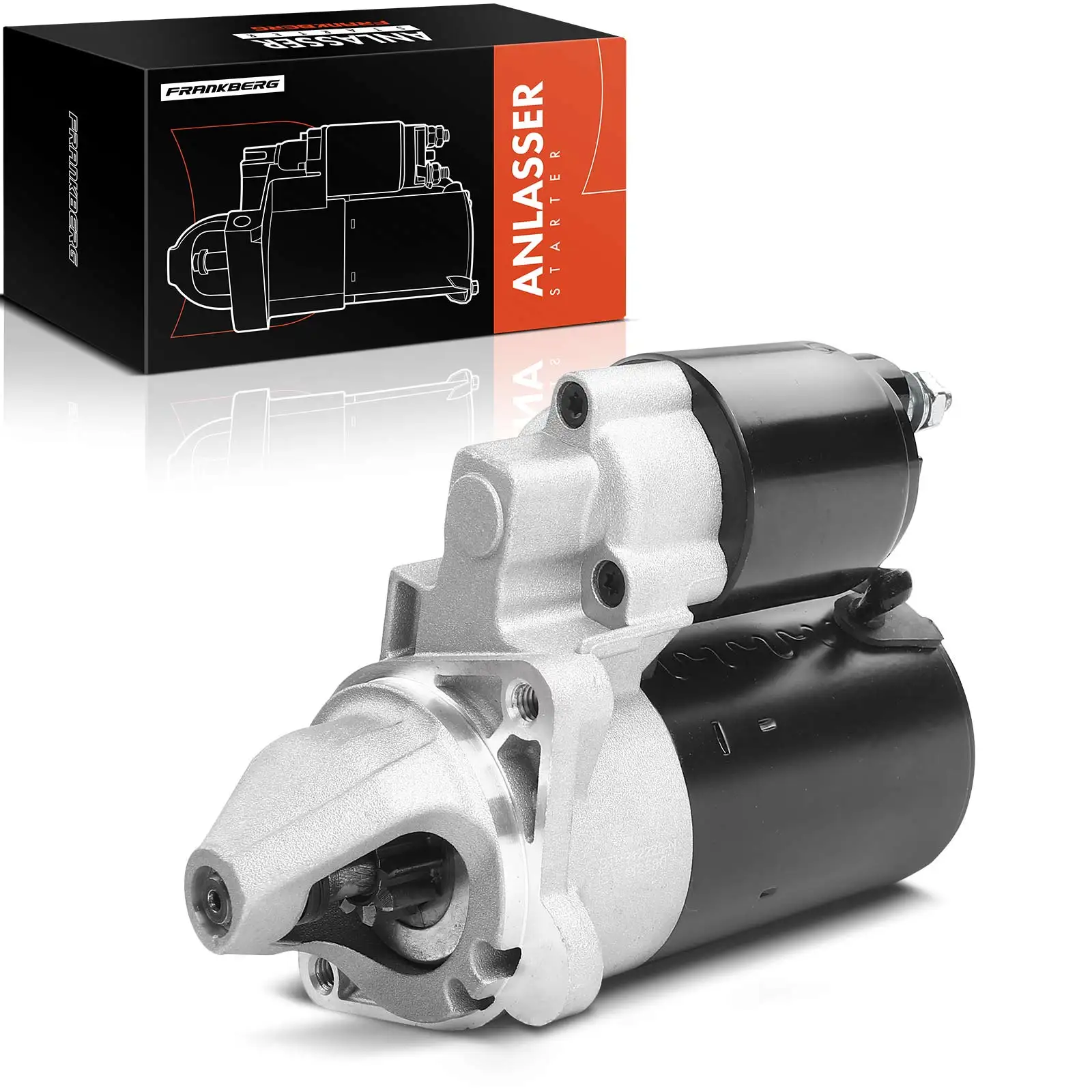 Frankberg 1x Starter voor Smart Cabrio 450 City-Coupe Fortwo Convertible 451 Fortwo Coupe 450 451 0.8L 1999-2014 0051513801