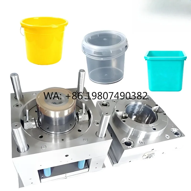 Food Grade High Precision ABS PP Plastic Barrel Pail Custom Mold OEM Manufacturer Professional Plastic Molding Services
