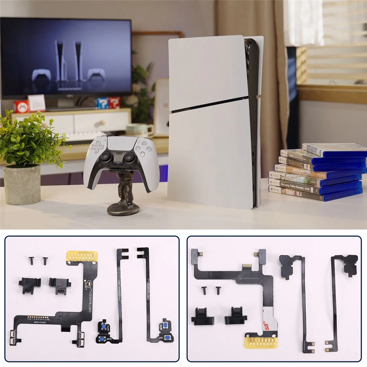 A42T Reparatieaccessoires voor PS5 BDM-030 Controller Modificatieset Remapper Kit