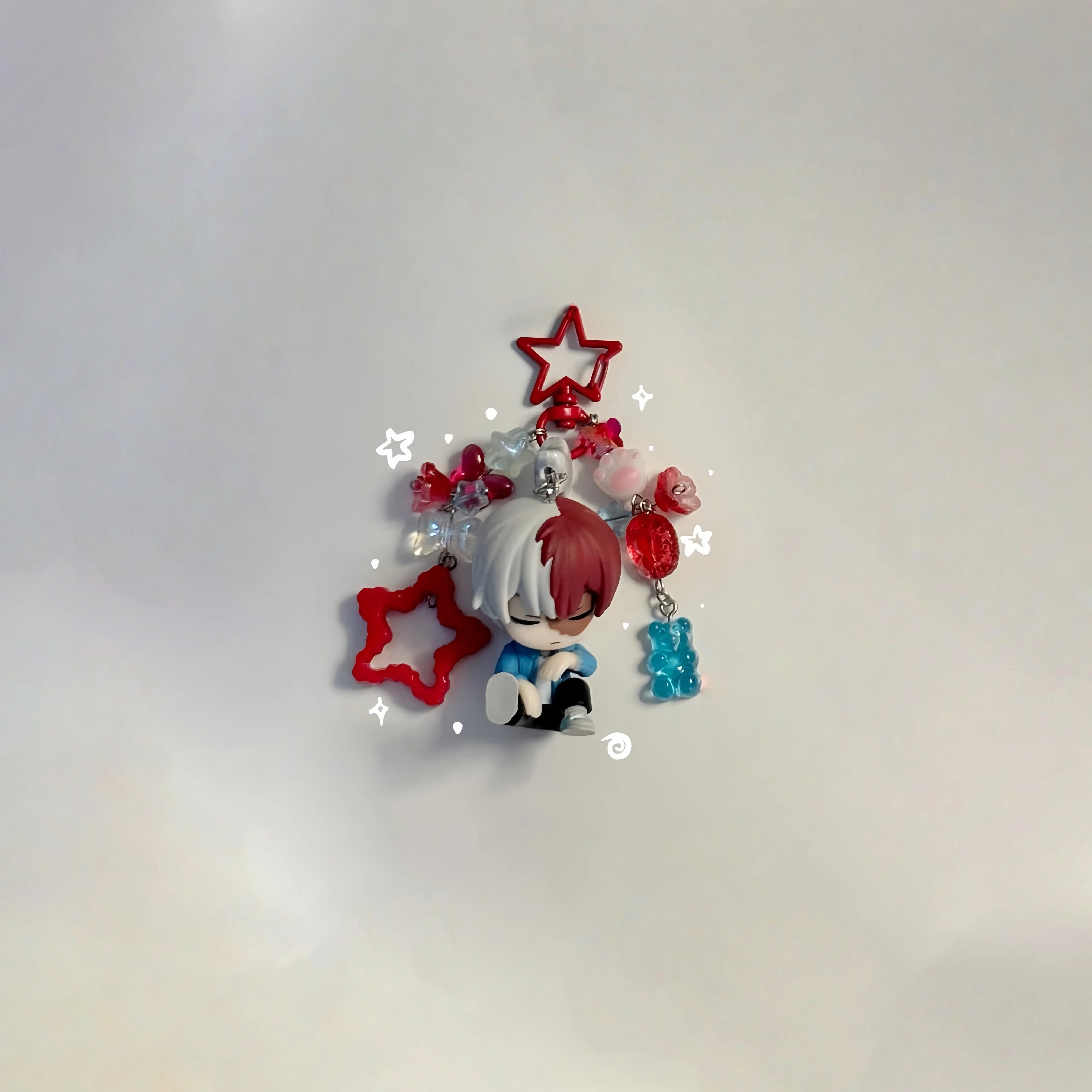 Handmade Hero Anime Character Keychains