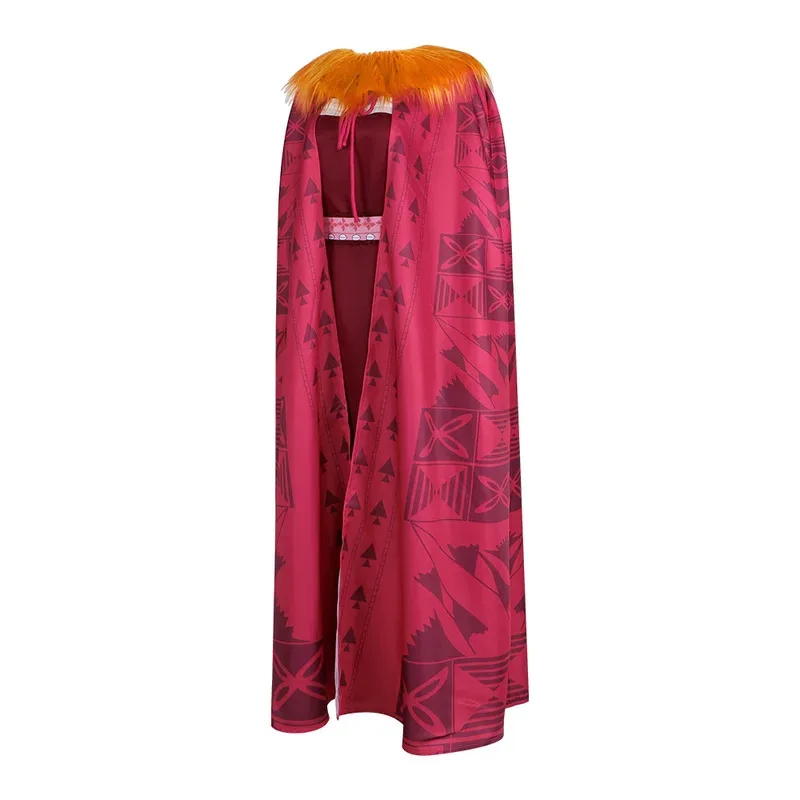 Movie Ocean Princess Villain Matangi Cosplay Costume Adult Women Cloak Dress Belt Outfits Halloween Party Fantasy Clothing vl;6