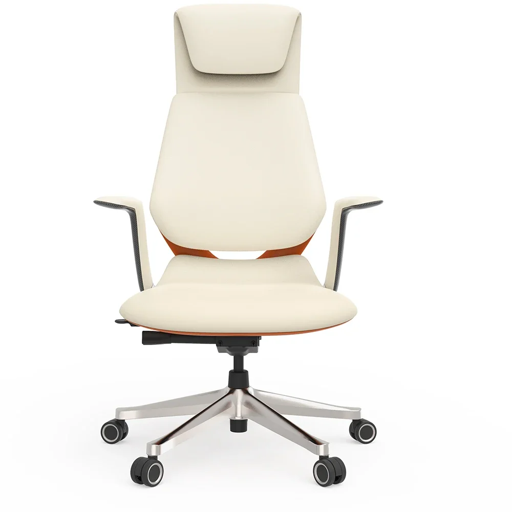 Economical Custom Design Genuine Leather Modern High Quality Office Chair