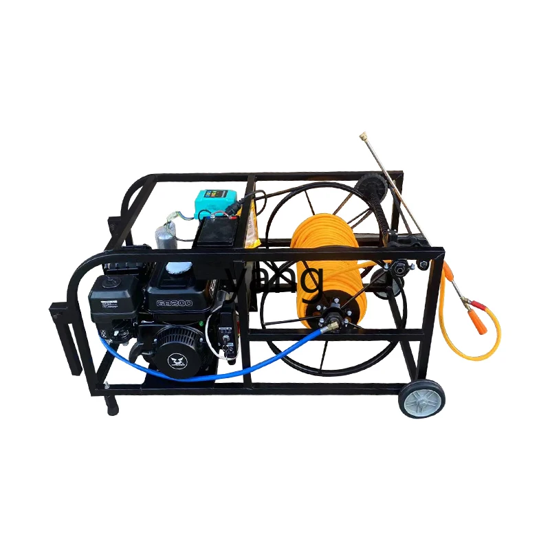 CX high pressure sprayer agricultural electric start orchard greenhouse automatic retracting and placing pipe integrated