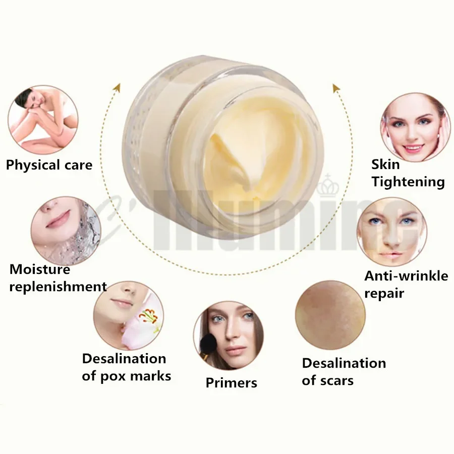 

Horse Ointment 1000g Anti-wrinkle Anti-acne Printing Skin Acne Marks Moisturizing Day Night Cream Beauty Salon