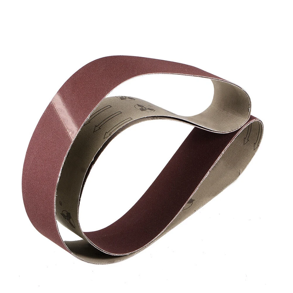 1pc Aluminium Oxide Abrasive Sanding Belt 40-1000# Coarse To Fine Grinding Belt 48"*2"Aluminium Oxide Sanding Belt Abrasive Belt