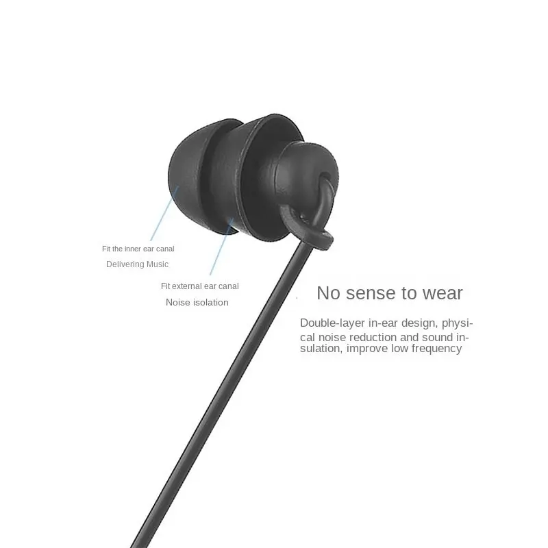Universal 3.5mm Wired Headphones Short Earphone HIFI Heavy Bass Headset Music Earphone for Phone / MP3 / Bluetooth Audio Adapter