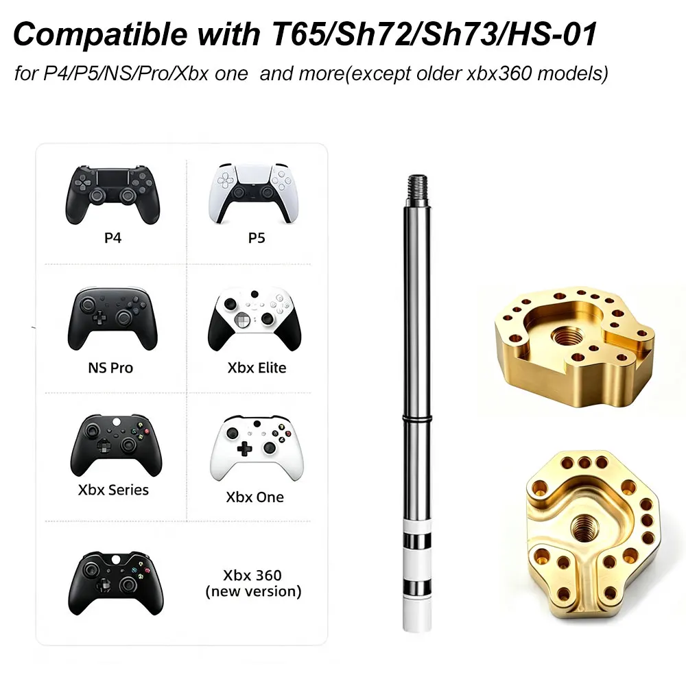 T65 SH72 SH73 HS-01 RGS65 3D Joystick Desoldering Tip Heating Core, Game Controller Repair Tool for PS5 PS4 Xbox Series S X Swit