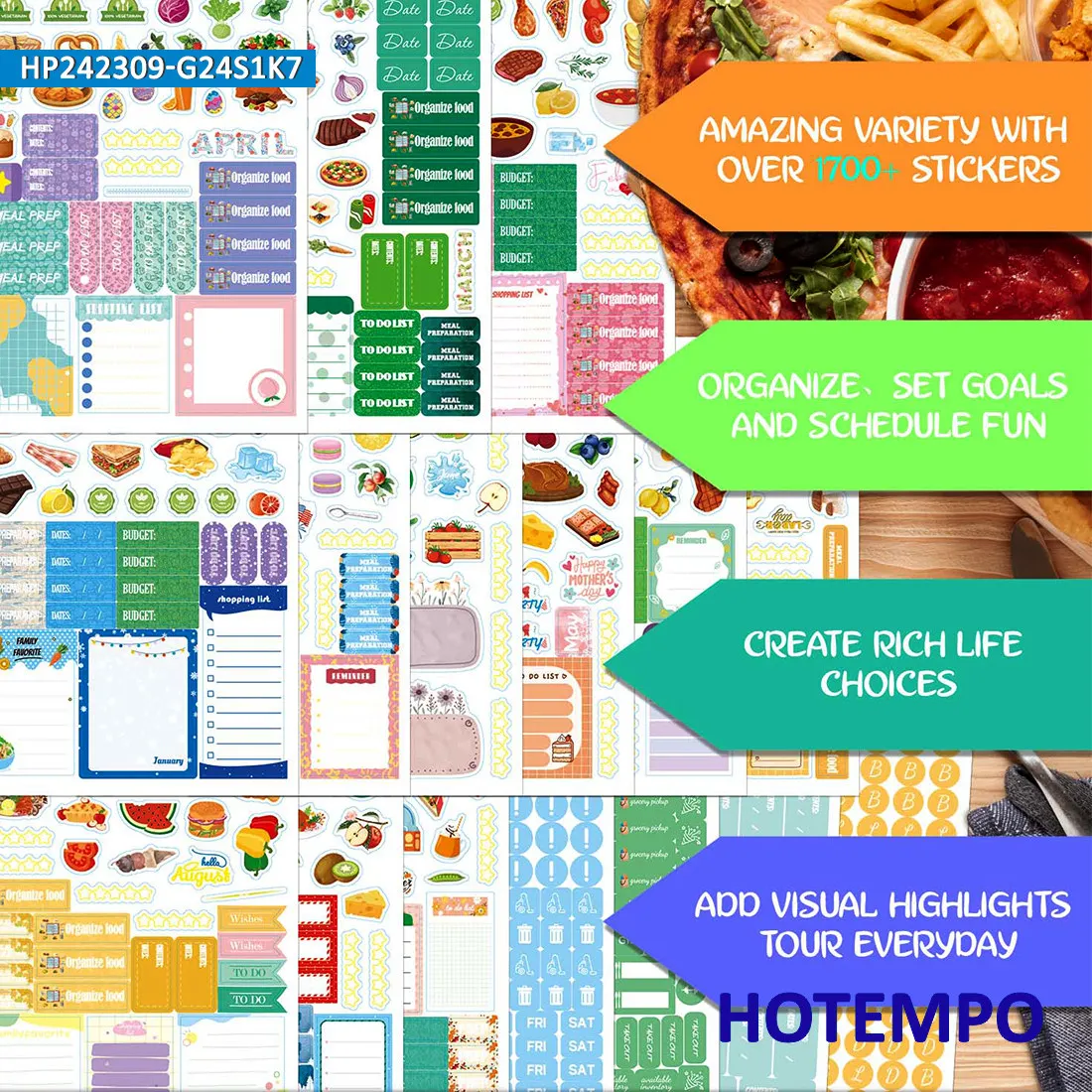 1700 Adet, Yemek Planı Karalam - Meal Prep Book incelemesi ve fiyatı