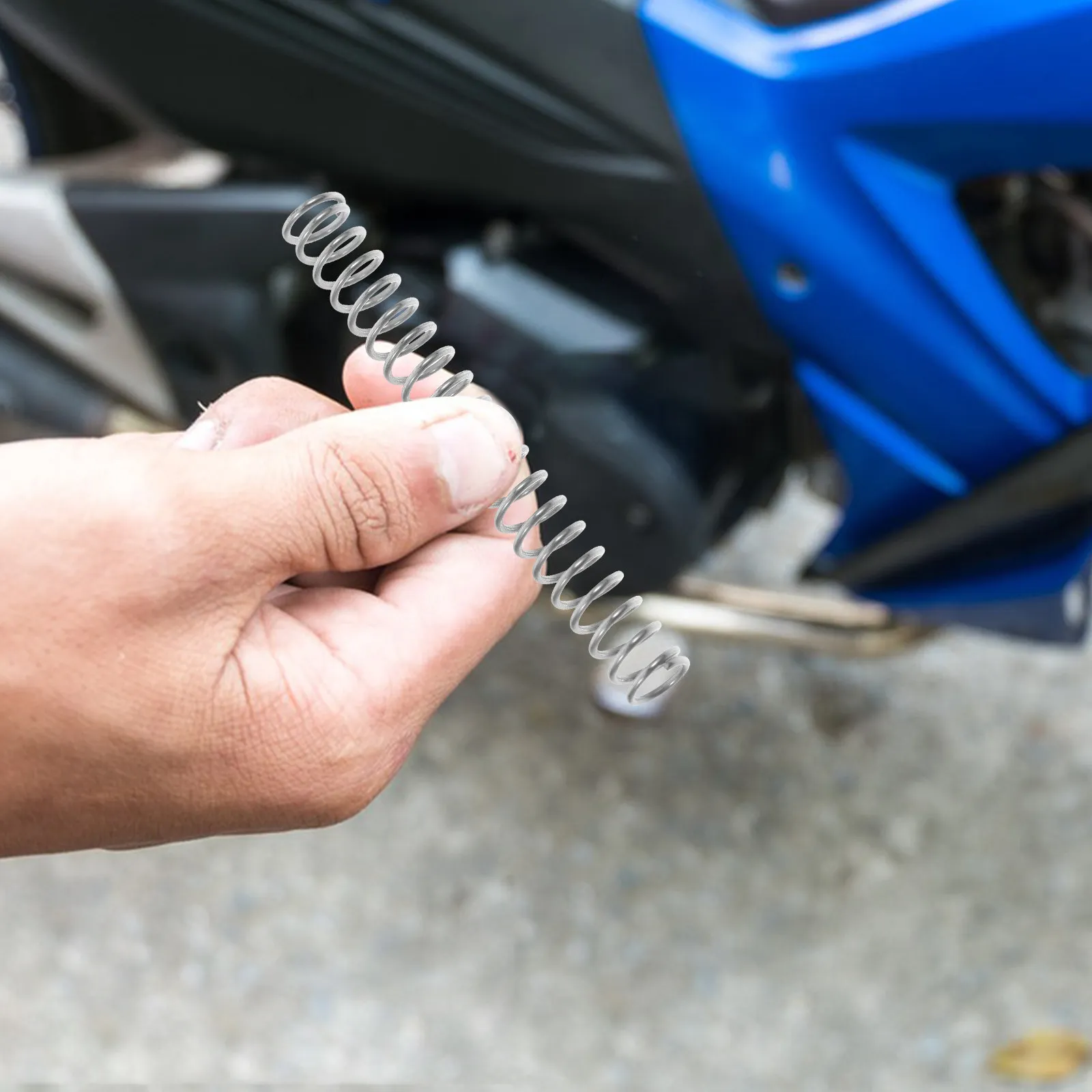 10pcs Heavy-Duty Extension Springs for Mechanical Repair, Coil Spring Kit for Home & Workshop