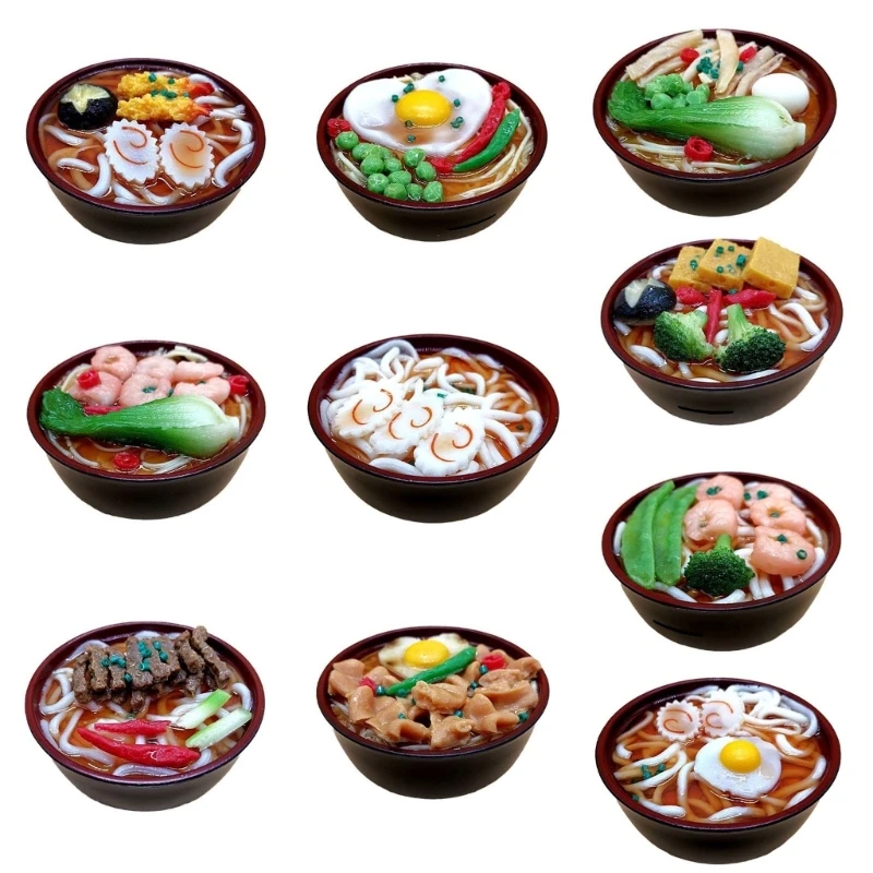 

Realistic Silicone Model Noddles Props for Food Photography and Decoration