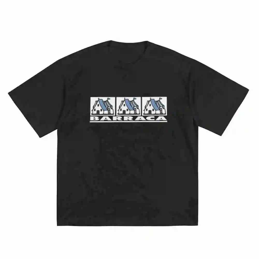 Spanish Disco Party DJ Nightclub Barraca Discoteca Short Sleeve Tee 100% Cotton T-Shirt