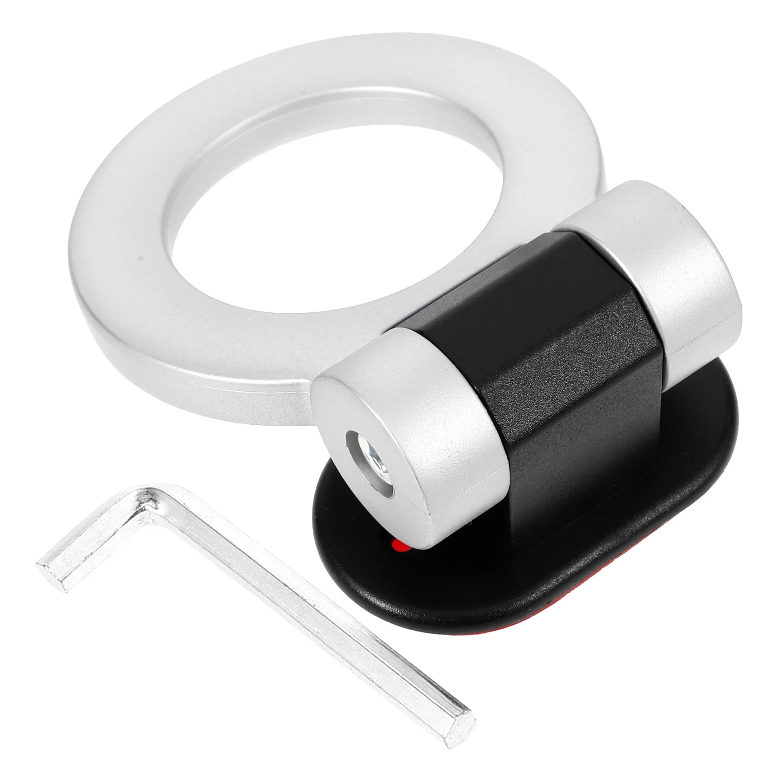 

1Set Decorative Tow Hook for Cars Trailer Ring Tow Hook Automotive Rear Bumper Car Accessories Stylish Car Accessories