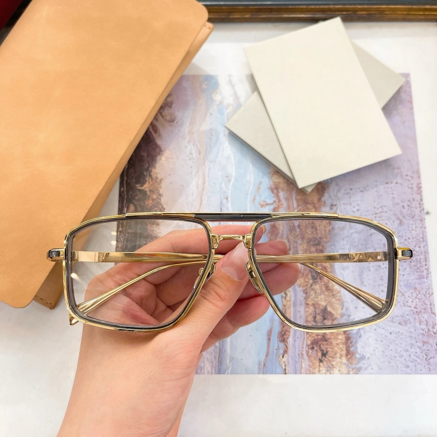 Мужские солнцезащитные очки унисекс из сплава, стильные женские солнцезащитные очки для улицы, модные женские солнцезащитные очки с ушками, солнцезащитные очки люксового бренда