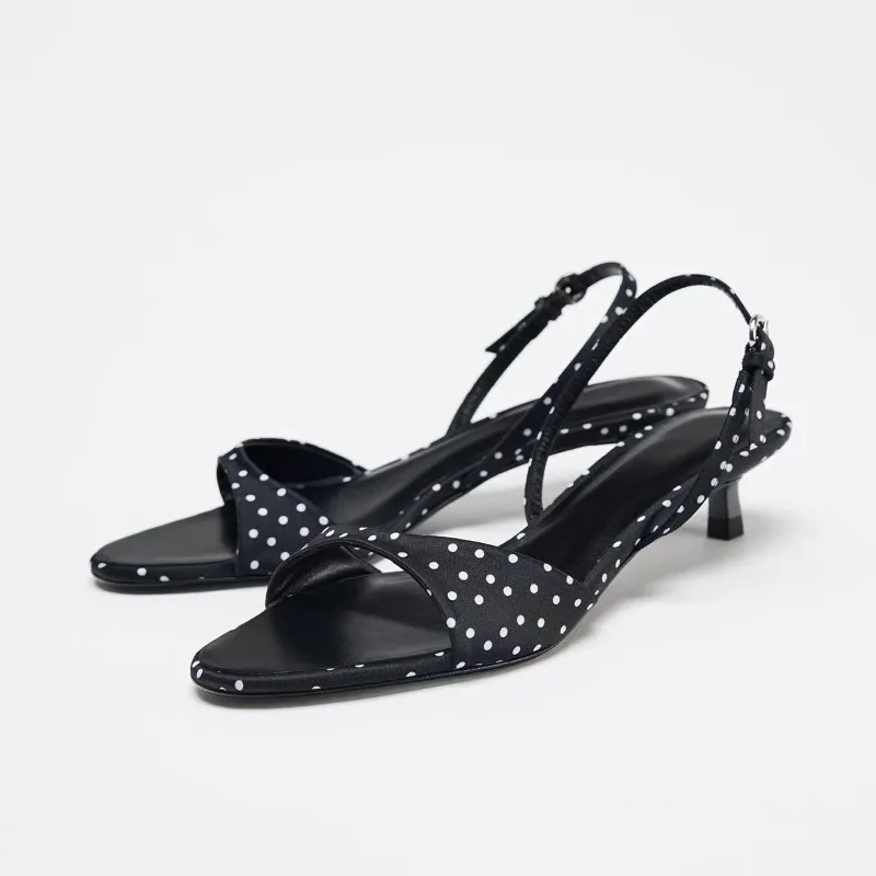 

Luxury High-heeled Women's Sandals Open Toe Stiletto Women's Pumps and Heels Fashionable Casual Woman's Shoes Sandalias De Mujer