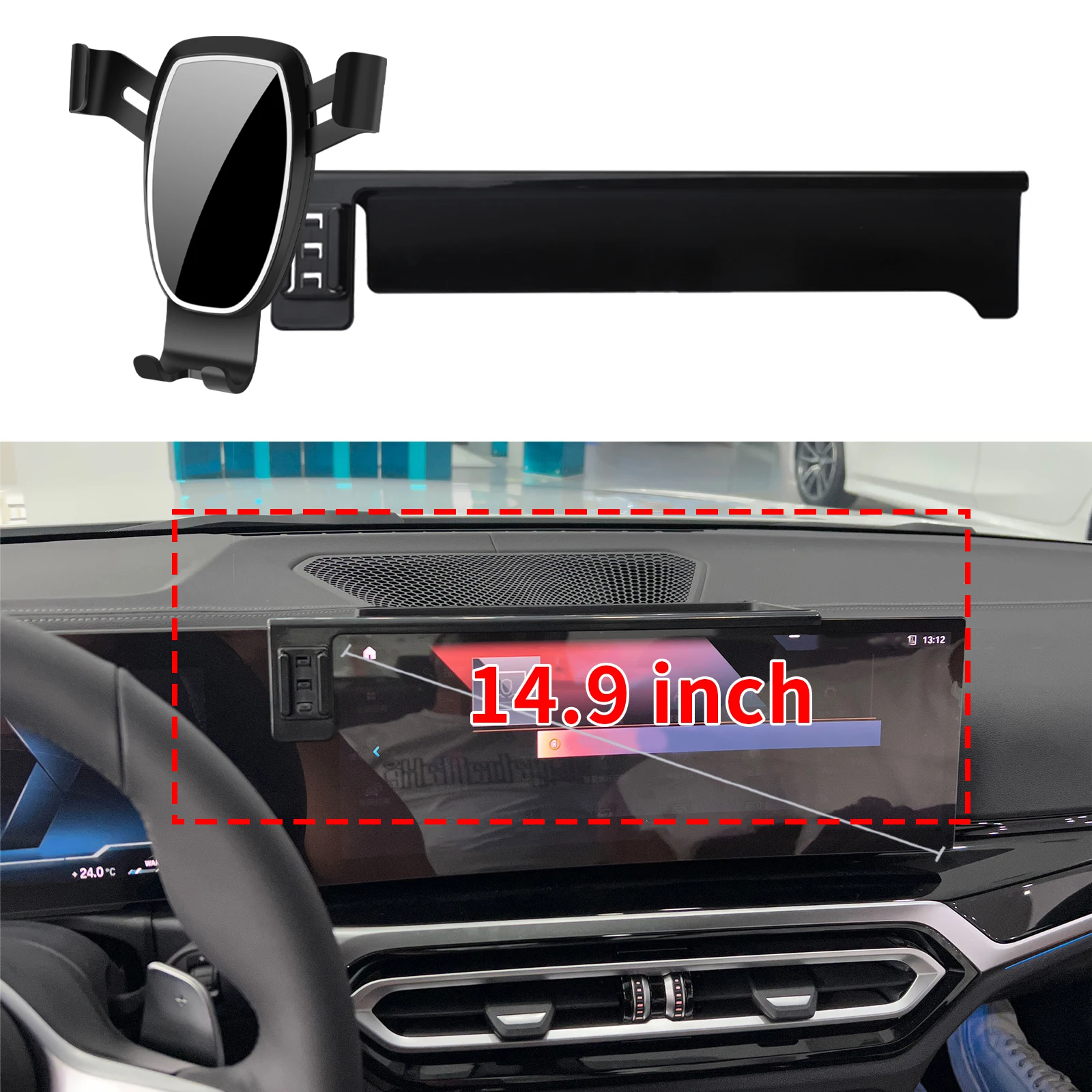 

fit for BMW 2 Series 2024 2025 2026 Gran Coupe M220 M230 M240 Navigation Bracke Screen Base Phone Holder Mount Car ​​accessoires