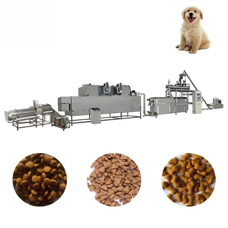ماكينة صنع الطعام الطارد الجافة كلب معالجة أغذية آلات مصنع خط إنتاج كامل الحيوان الفولاذ المقاوم للصدأ المقدمة دلتا 6000 #2