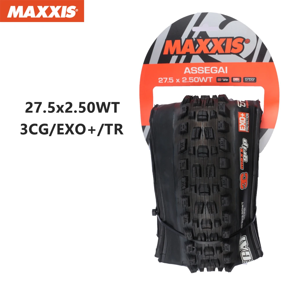 MAXXIS Tire ASSEGAI TUBELESS READY EXO Anti Puncture Bicycle Tires