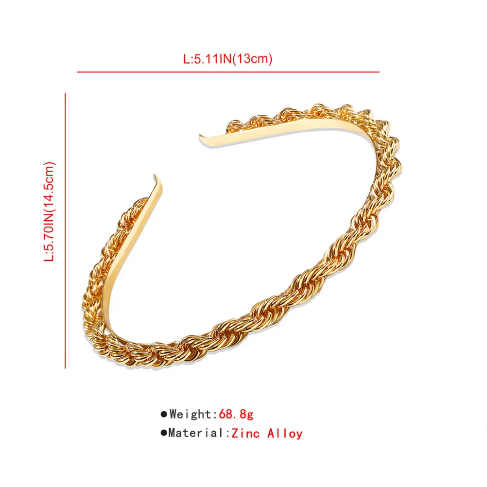 Metal Hair Hoop Unique Chain Design Women Hair Hoop Fashion Headband Elegant Daily Party Bridal Occasion Head Band Accessory