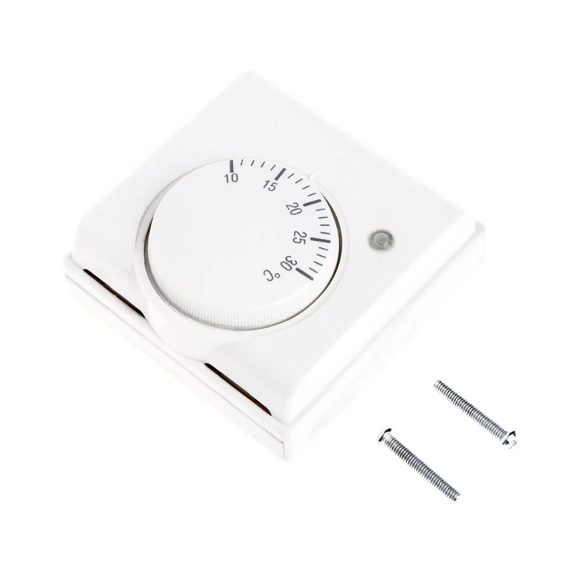 Room Floor Temperature Controller Mechanical Central Heating Thermostat 220V