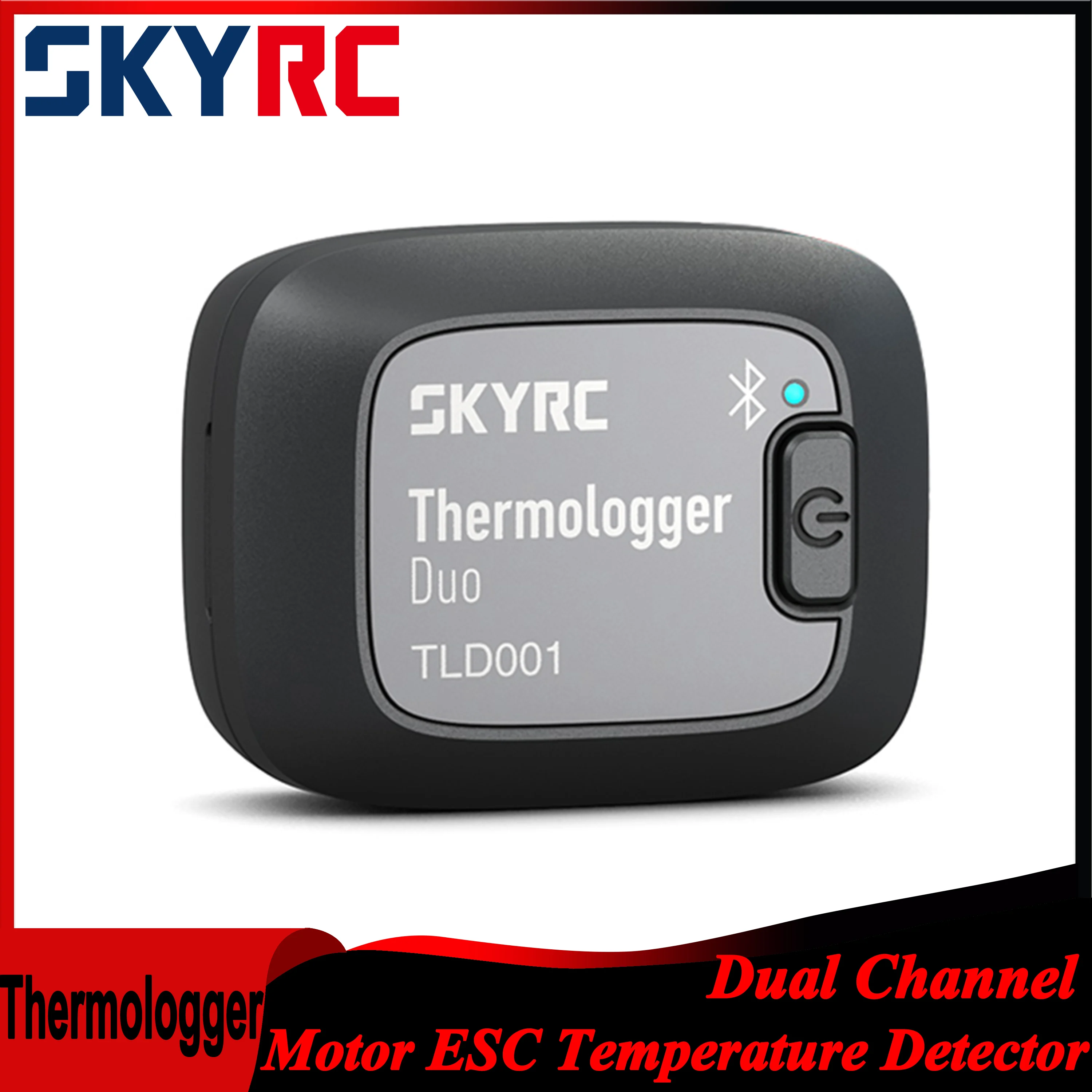 SKYRC Mini Thermologger Duo Dual Channel Motor ESC Temperature Detector Lipo Battery Checker TLD001 Long Battery Life RC Gadgets