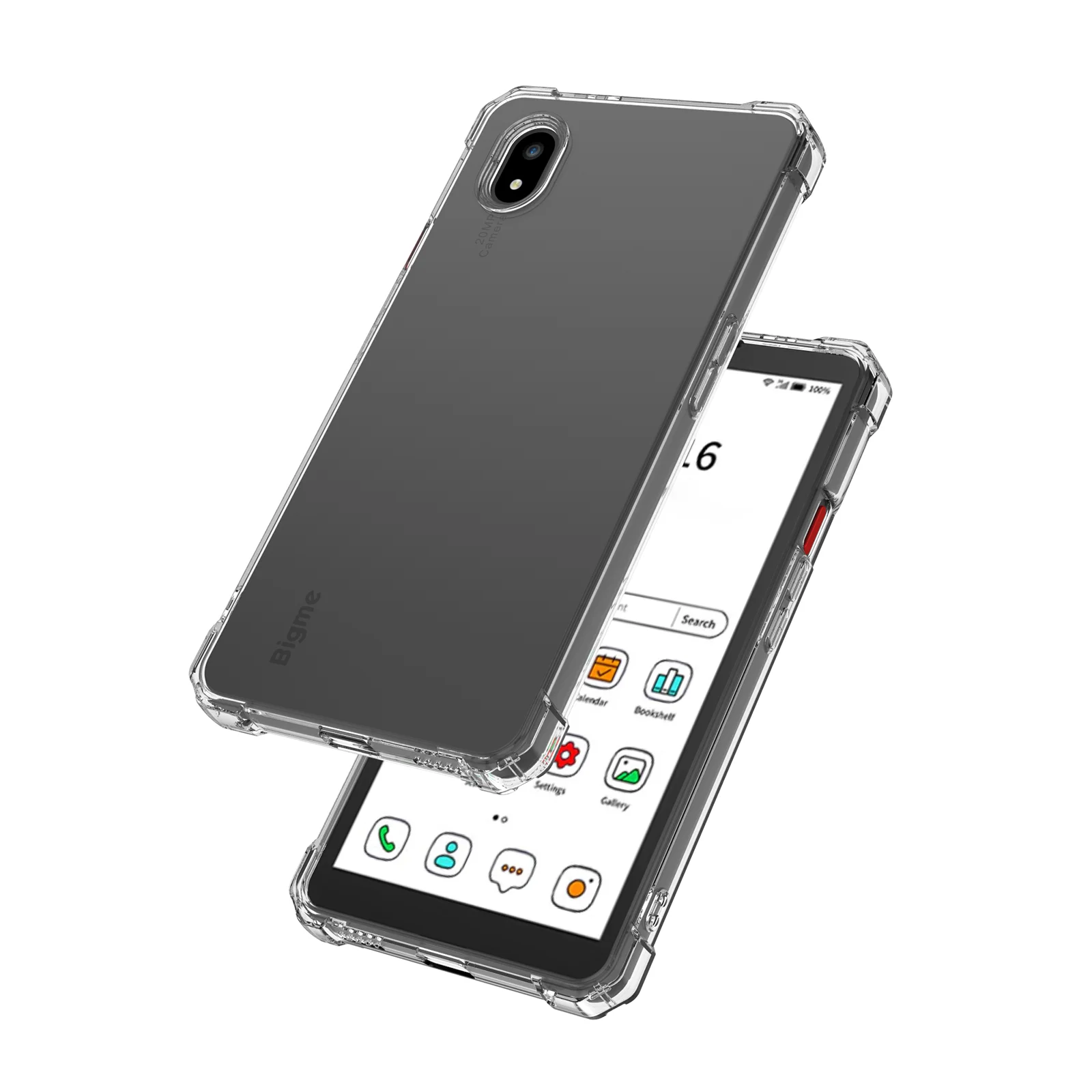 Clear Case for Bigme HiBreak Pro Smartphone | Scratch-Resistant | Thin & Light | Transparent Back Cover for HiBreak Pro Color