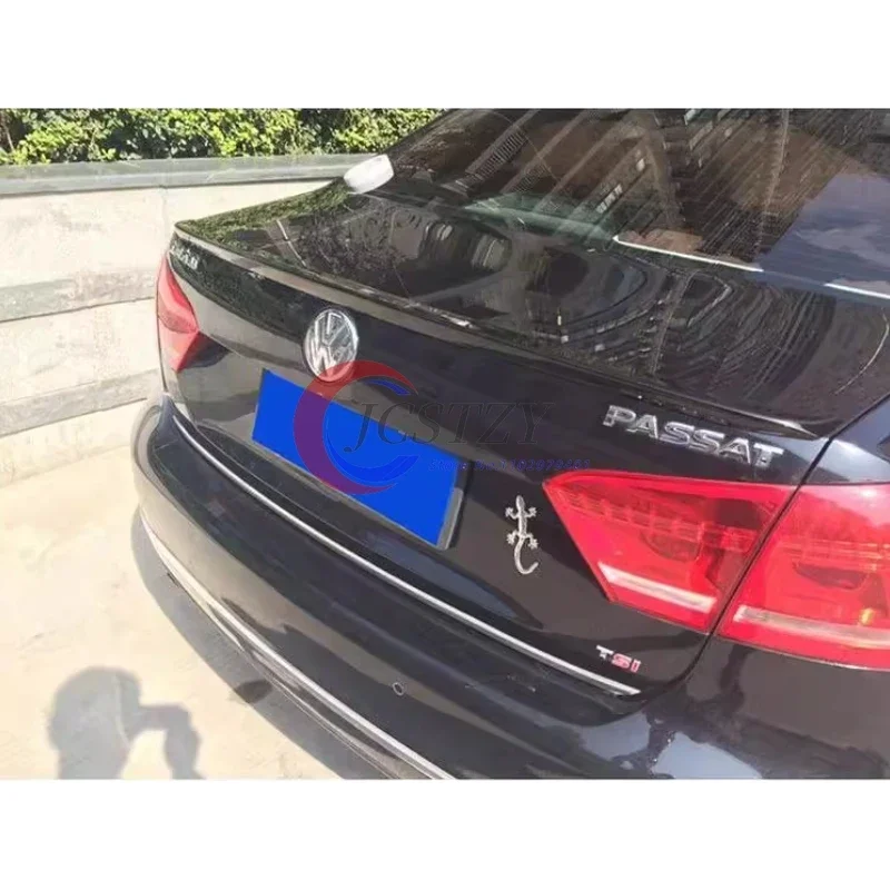 For Volkswagen Passat B7 USA 2011-2017 Passat NMS  ABS Tail Trunk Boot Lip Wing Rear Spoiler Decoration view 4