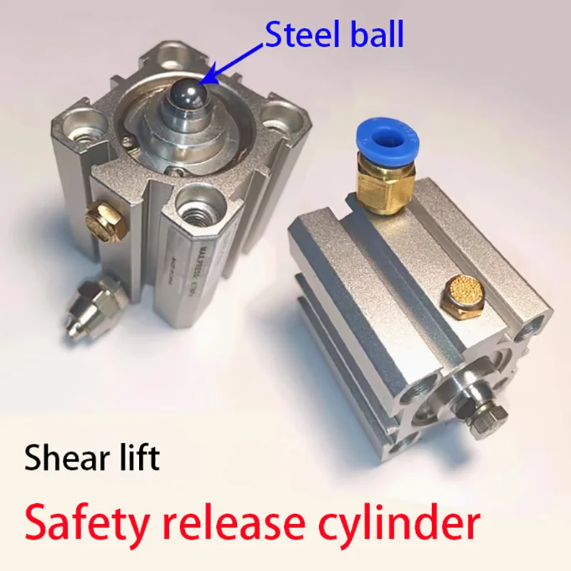 For Gao Chang/Yuan Zheng/Unite Shear Lift Safety Unlock Cylinder Universal with Steel Ball/screw