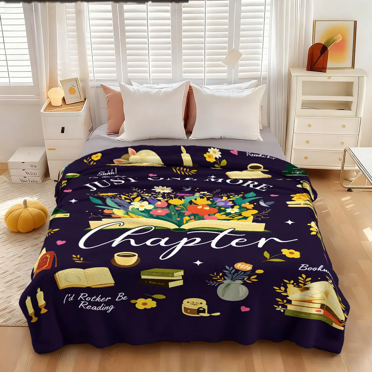 1pc Text Element Printed 230 Flannel Blanket Multi Size Soft And Comfortable Napping Cover Carpet Machine Washable
