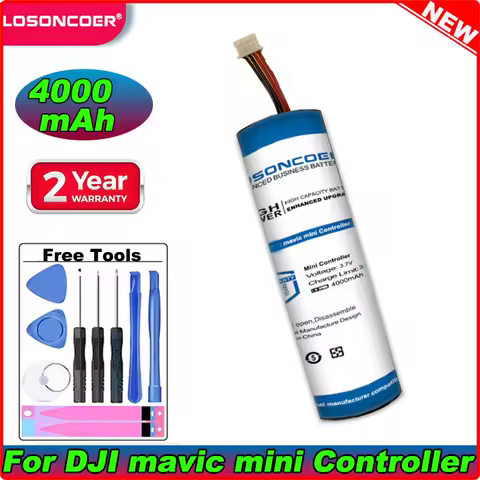 4000mAh Remote Battery For DJI Mavic Mini 1 Controller Battery