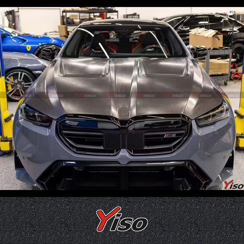 

Suitable for M5 G90 G99 Modified encirclement AIPHA-N Dry carbon fiber hood M5 G90 G99 hood air intake