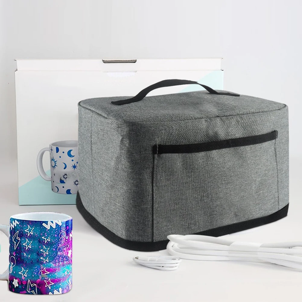 

Accessory Storage Accessory Organizer 29*17*17cm Dust Cover For Mug Press Ample Storage Options Machine Protection