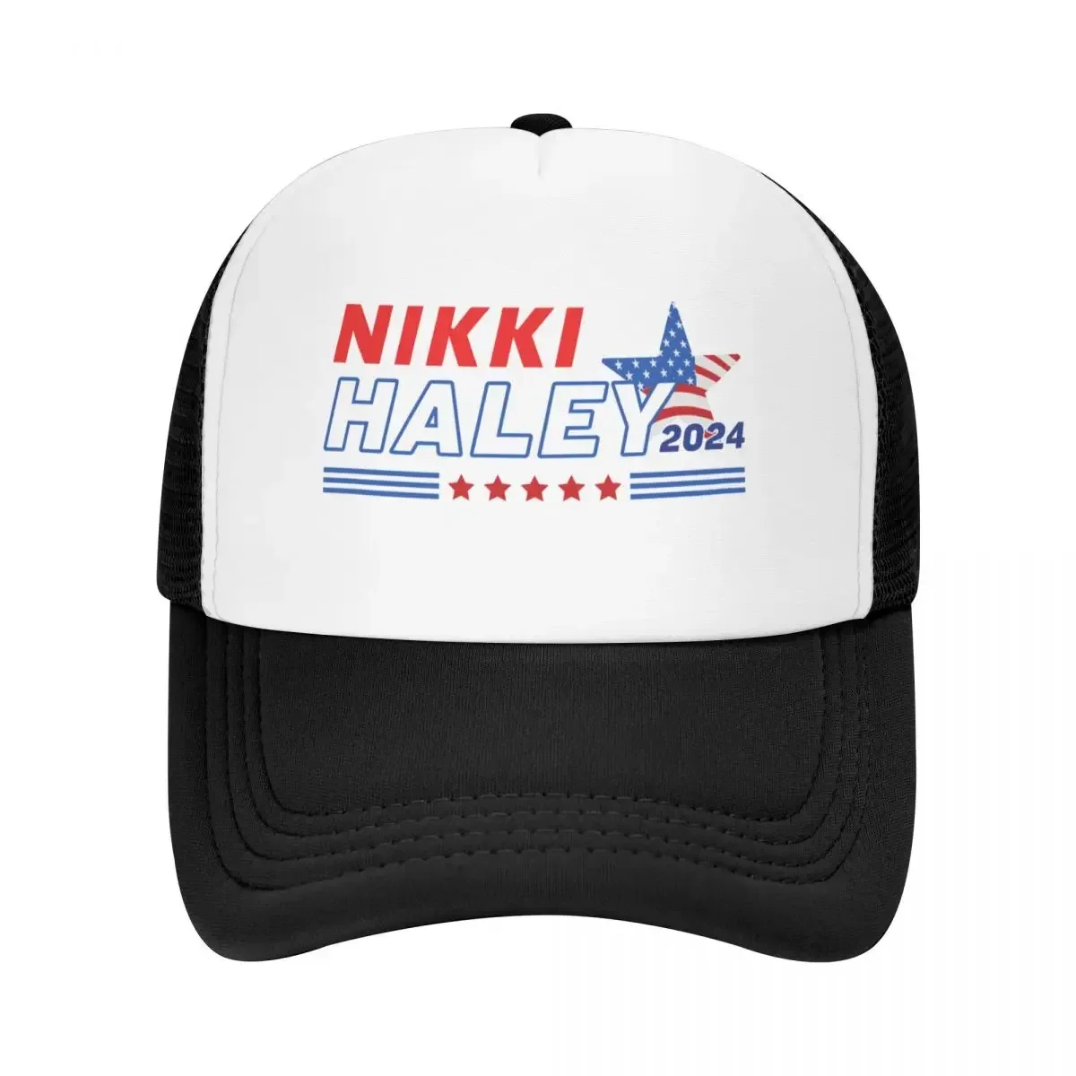 Nikki Haley 2024 president Baseball Cap Hip Hop Rave hard hat Military Tactical Cap Hats For Women Men's