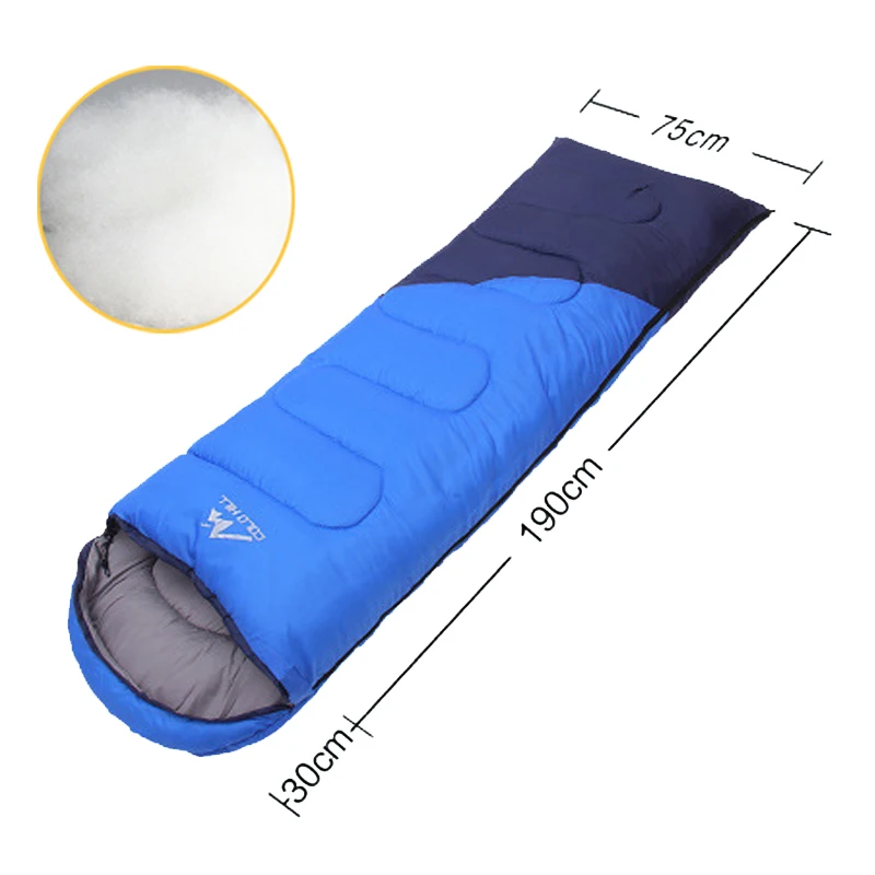 Camping Sleeping Bag Ultralight Waterproof saco de dormir ​Warm Envelope Backpacking Sleeping Bags Outdoor Traveling Hiking 침낭