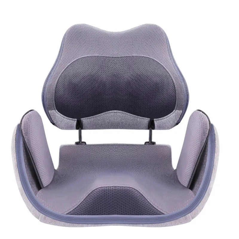 OEM ODM Electric Car Home Office 8D Surround Kneading Vibration Body Chair Massage Pad with Hot Compress