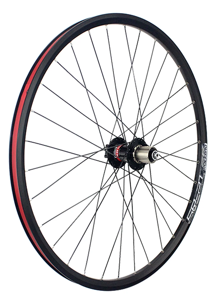 AliExpress NONE Novatec Mountain bike wheelset 26/27.5/29inch D041/D042 4 bearing 7-11 speed 32H Disc brake 29er Aluminum alloy bicycle wheel