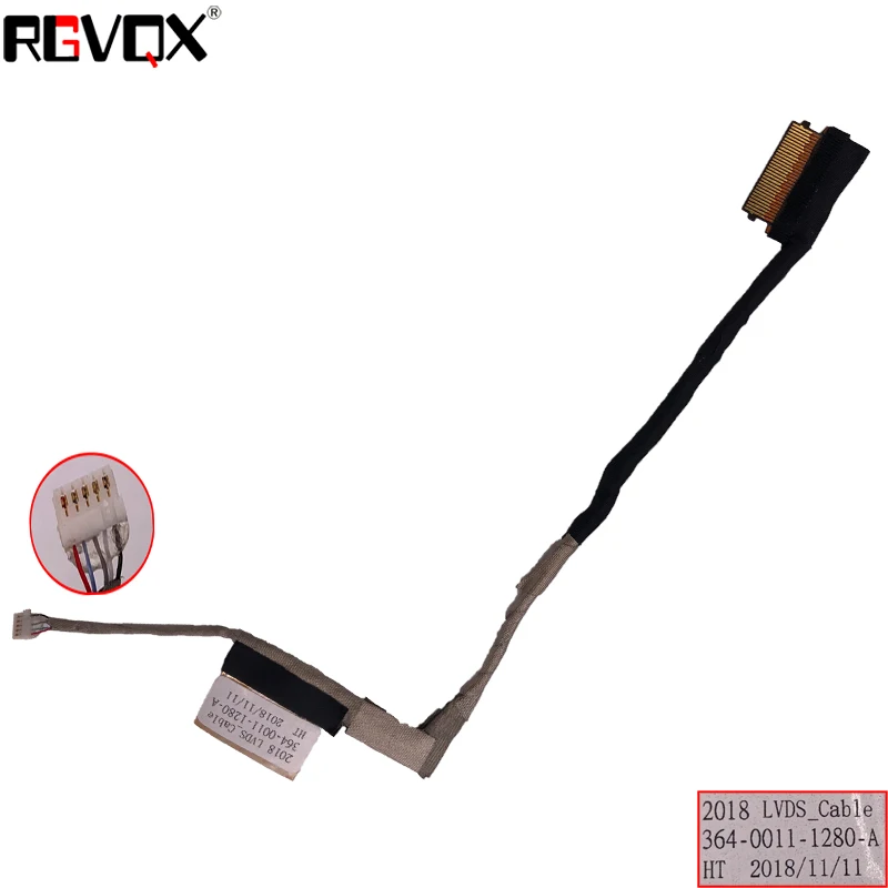 

New LCD LED Video Flex Cable For SONY SVP13 POR13 SVP131 SVP132 SVP13A SVP1312 V270 PN:364-0011-1280_A Repair Notebook LED LVDS