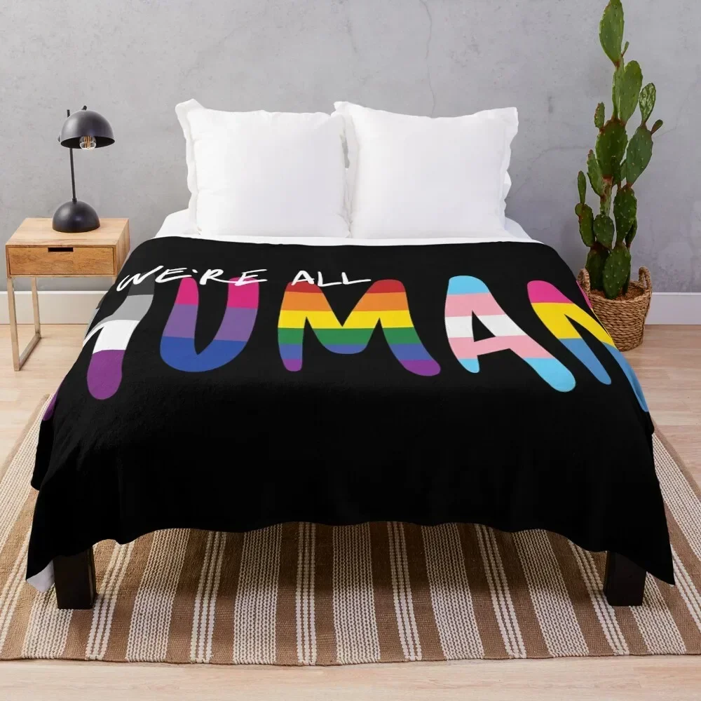 Human_handwritten, various flags 1 Throw Blanket Blankets For Sofas sofa bed Decorative Throw Blankets