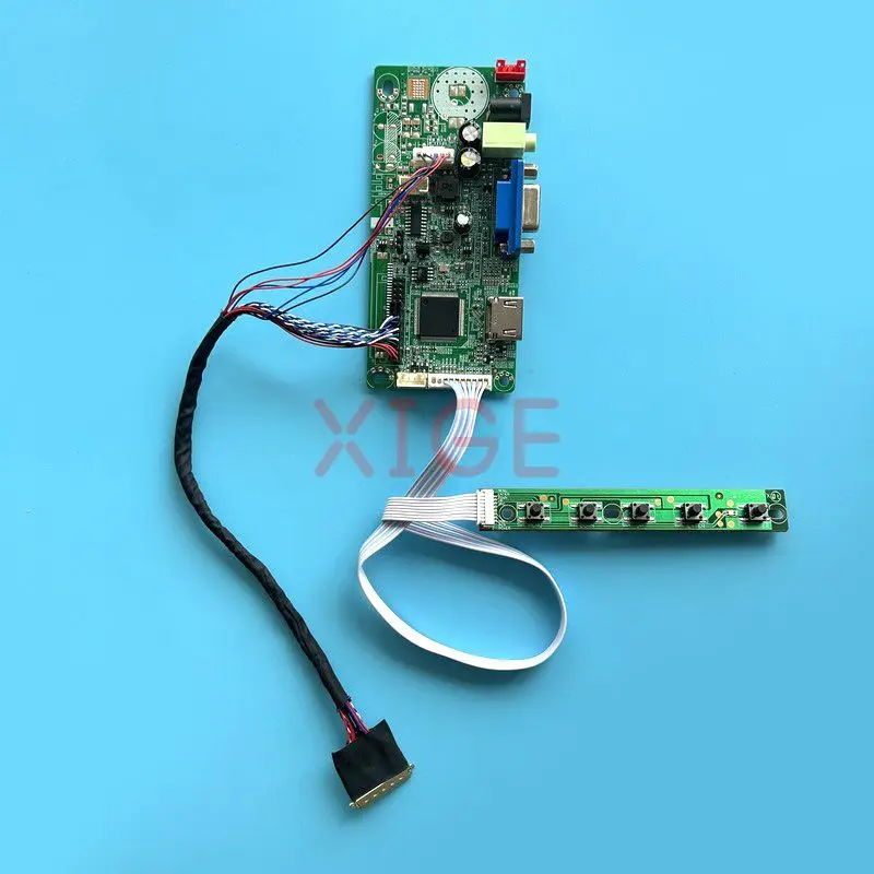 

LCD Matrix Driver Board Fit B156XTN02 B156XTN03 B156XTN04 LVDS 40-Pin HDMI-Compatible 1366*768 VGA Laptop Display Kit DIY 15.6"