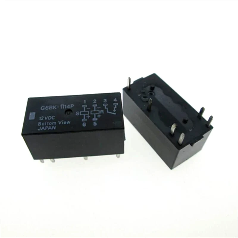 HOT NEW G6BK-1114P G6BK 1114P G6BK1114P 12VDC DC12V 12V relay 5A 250VAC 6PIN