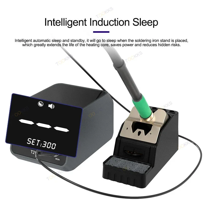 MECHANIC A210 MAX Soldering Station C210 Tips Double Station Welding Rework Station For Cell-Phone PCB SMD IC Repair Solder Tool