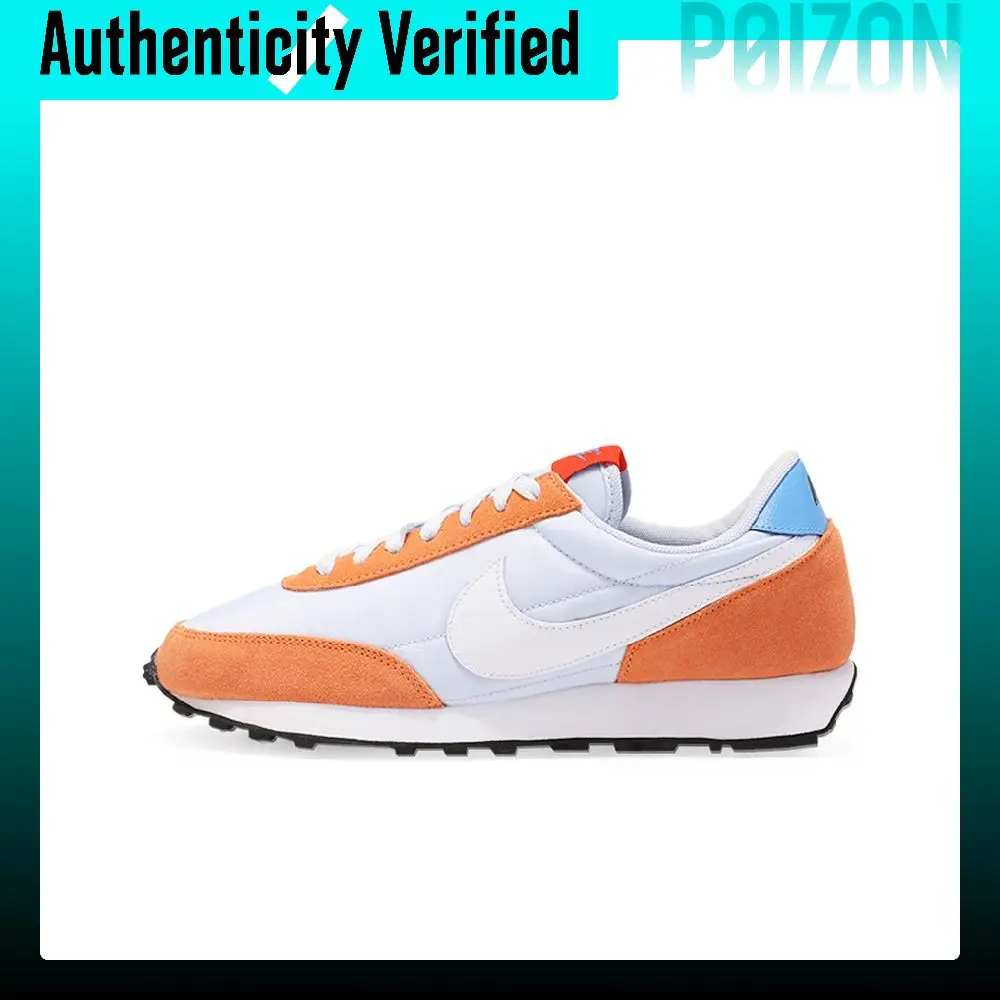 Nike Daybreak Vintage Slip Resistant Abrasion Resistant Low top Running Shoes Women's Orange Blue CK2351-005